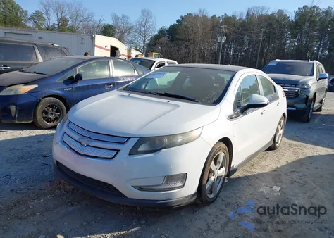 2012 Chevrolet Volt z USA, uszkodzony, nr VIN 1G1RB6E47CU102062